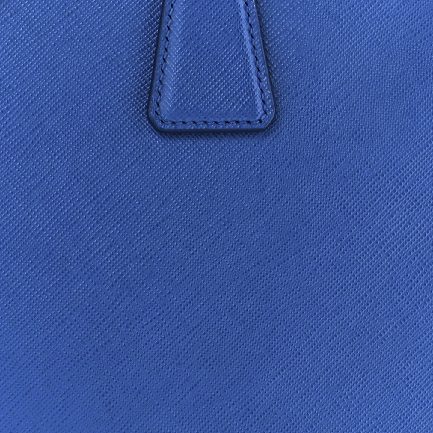 Saffiano Lux Small Galleria Double Zip Tote Azzurro