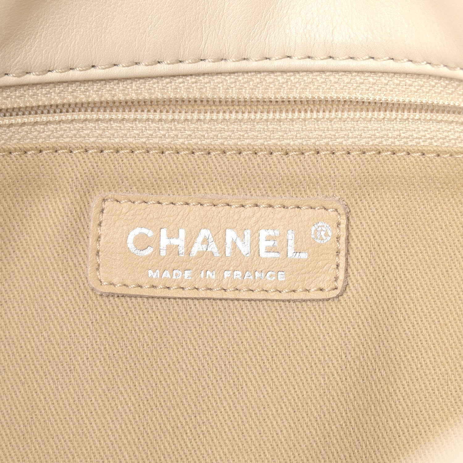 Chanel Calfskin Stitched Large Expandable Flap Bag White 7 of 15