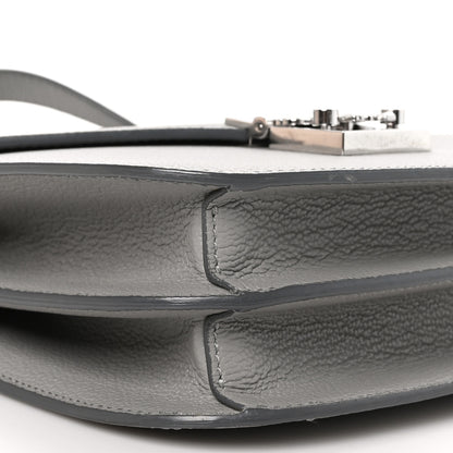 MCM Grained Calfskin Patricia Park Avenue Crossbody Bag Arch Grey 10 of 11
