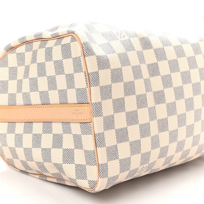Louis Vuitton Damier Azur Speedy Bandouliere 30 8 of 9