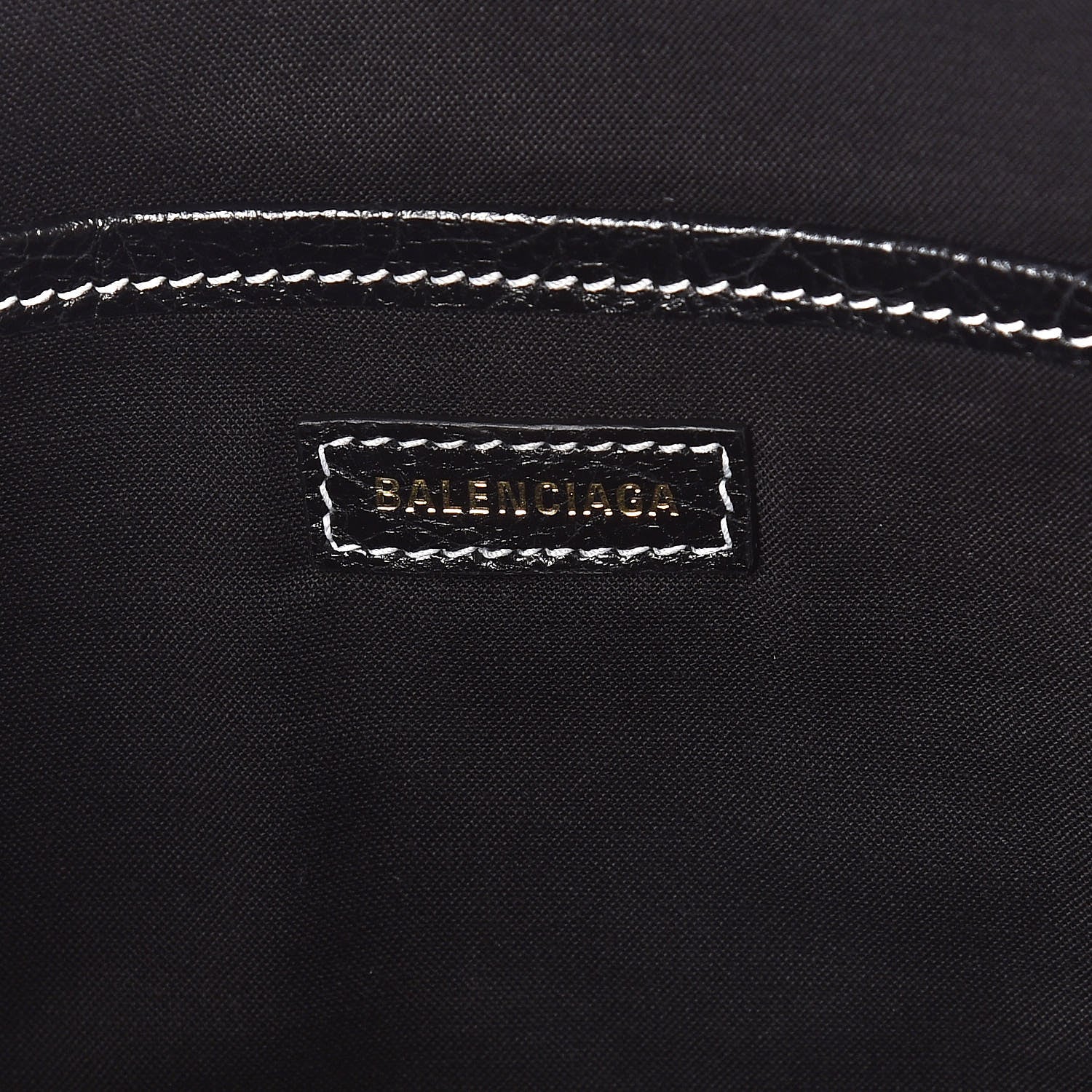 Balenciaga Agneau Arena Logo Multicolor Print Bazar Pouch Black Multicolor 6 of 6