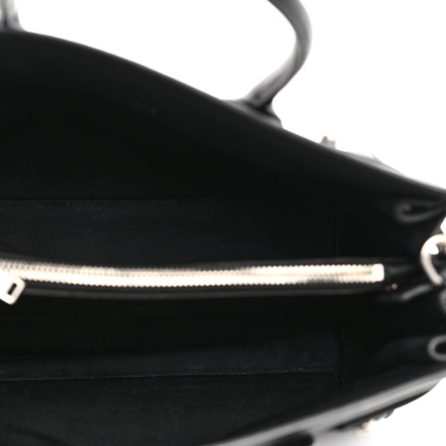 Saint Laurent Grained Calfskin Baby Sac De Jour Souple Black 5 of 10