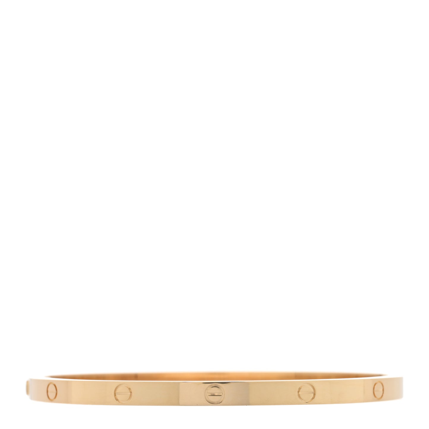 18K Yellow Gold Small LOVE Bracelet 16