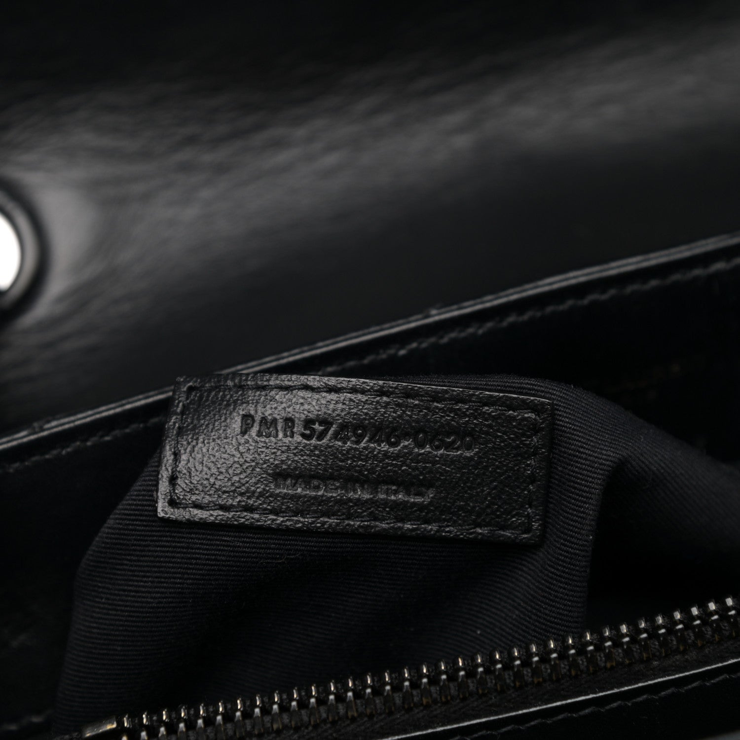 Saint Laurent Calfskin Y Quilted Monogram Medium Loulou Chain Satchel Black 8 of 15
