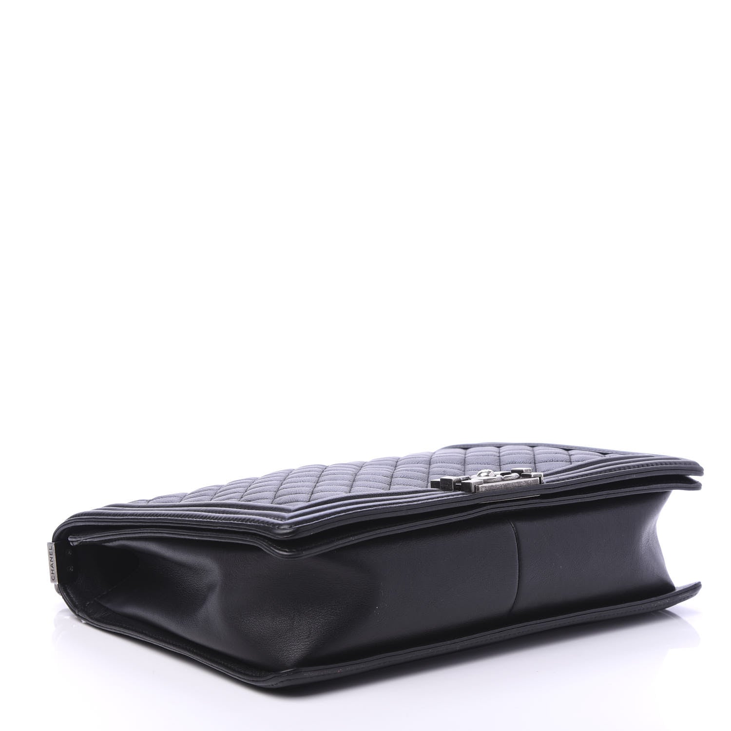 Chanel Calfskin Quilted Large Boy Flap Black 5 of 11