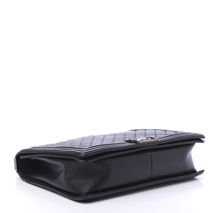 Chanel Calfskin Quilted Large Boy Flap Black 5 of 11