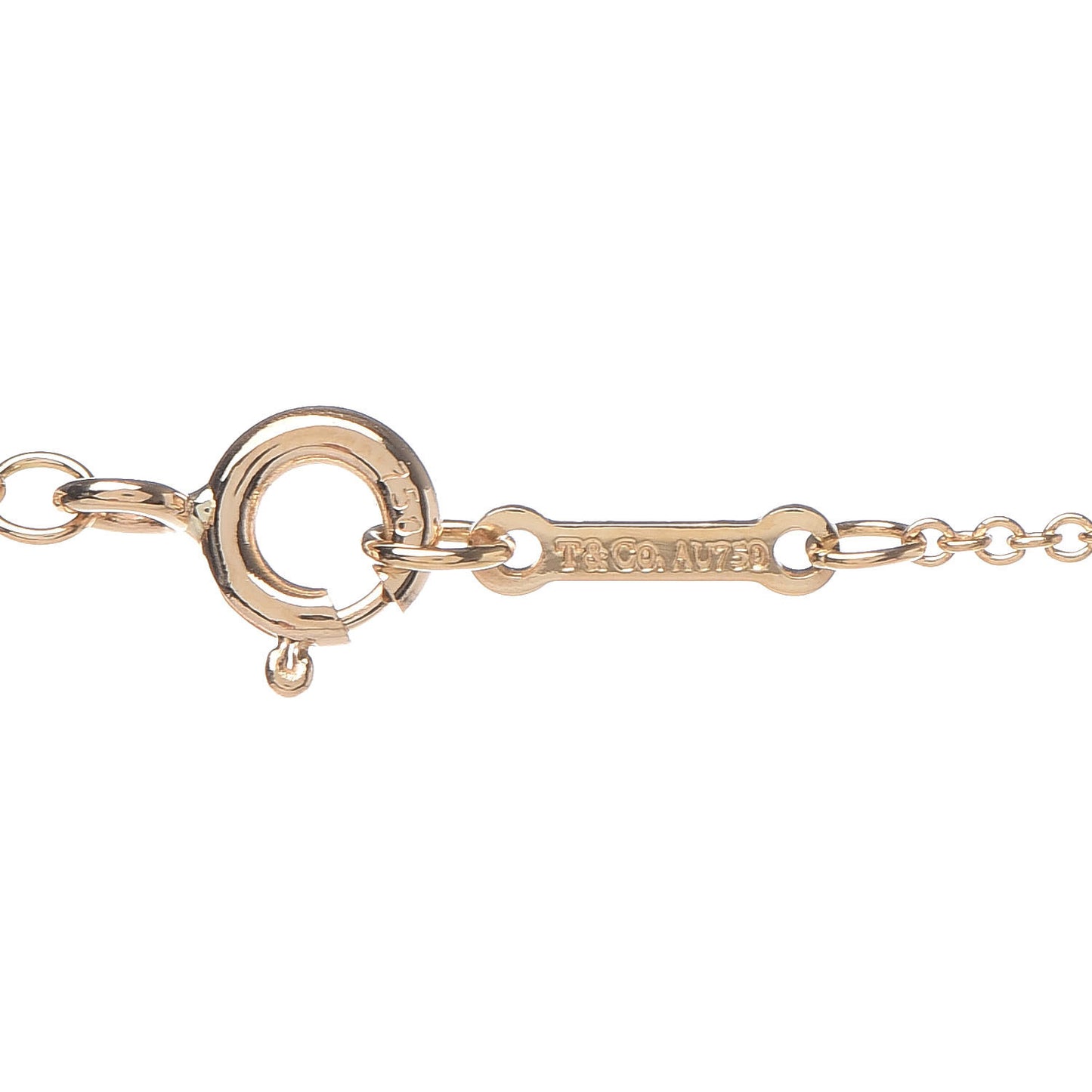 18K Yellow Gold Paloma Picasso Loving Hearts Pendant Necklace