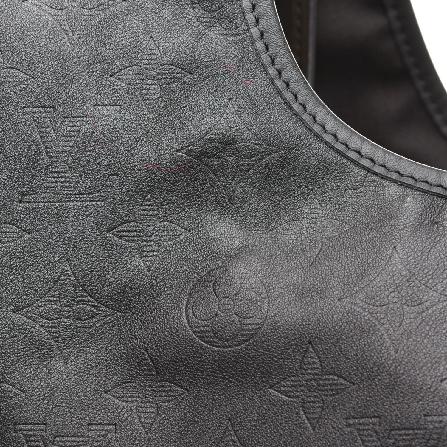 Louis Vuitton Calfskin Monogram Shadow Tote Black 9 of 9