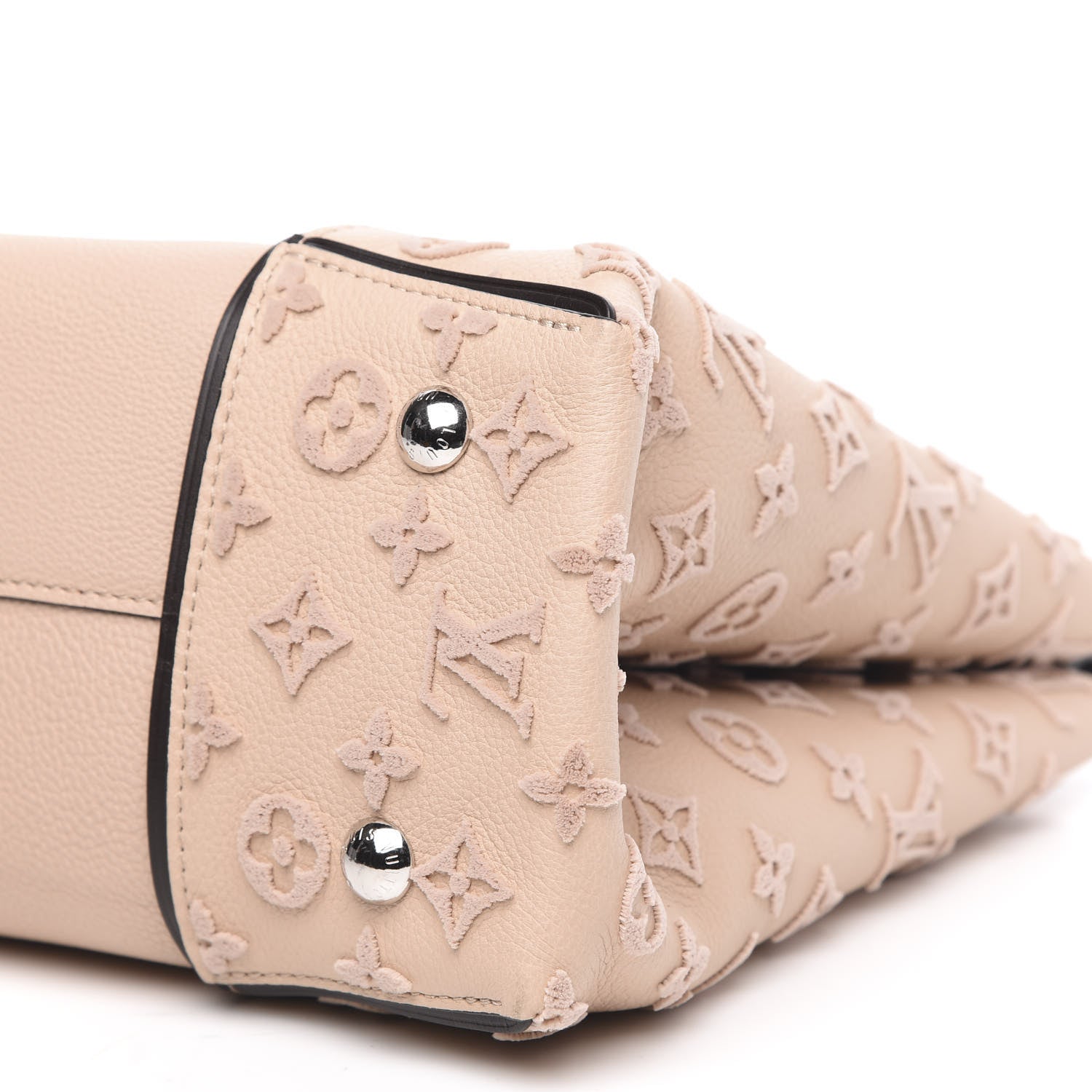 Louis Vuitton Veau Cachemire Calfskin Tote W PM Petale 8 of 10