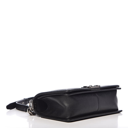 Chanel Calfskin Quilted Medium Boy Flap Black 4 of 16