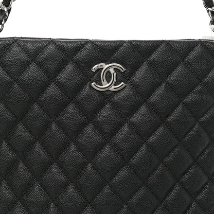 Chanel Caviar Quilted Easy Zip Tote Black 8 of 11