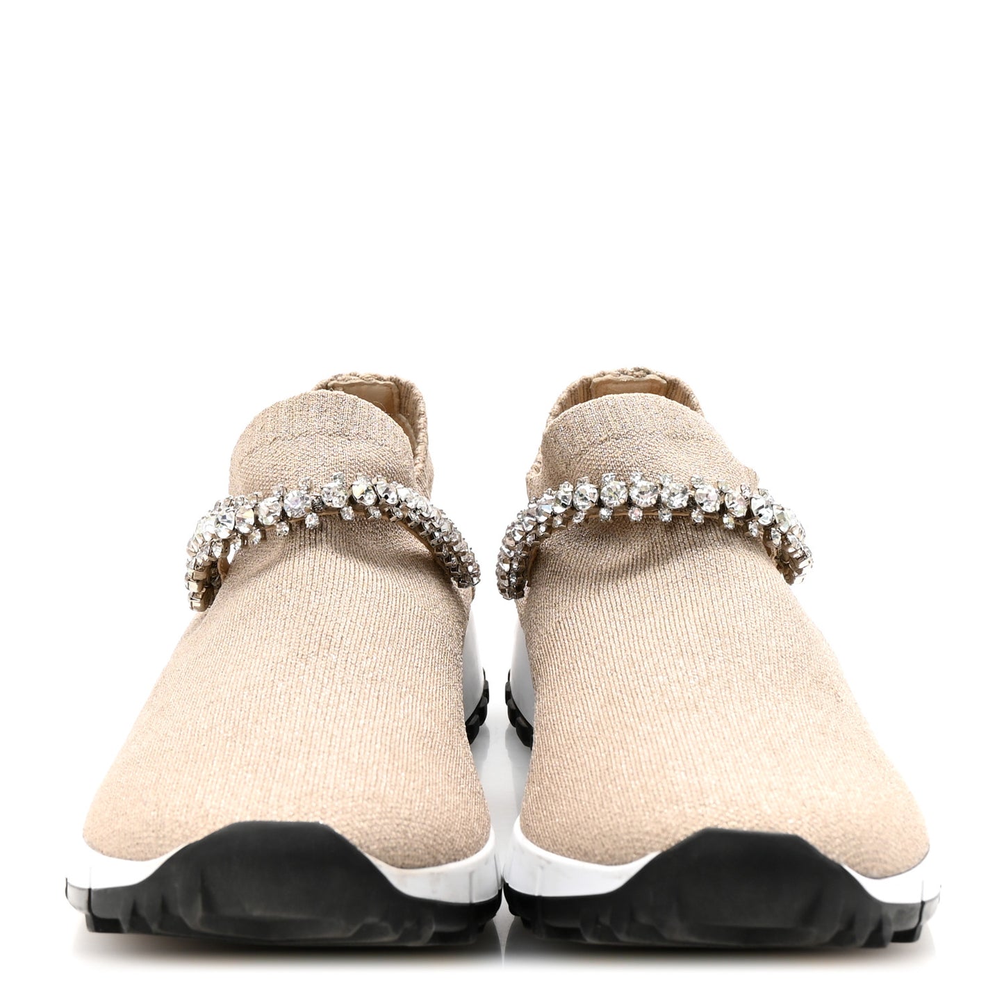 Knit Crystal Verona Sneaker 38.5 Ballet Pink