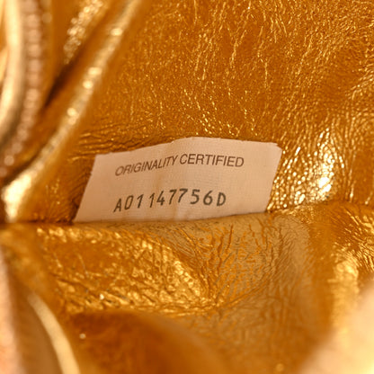 Bottega Veneta Metallic Nappa Intrecciato Mini Jodie Gold 7 of 10