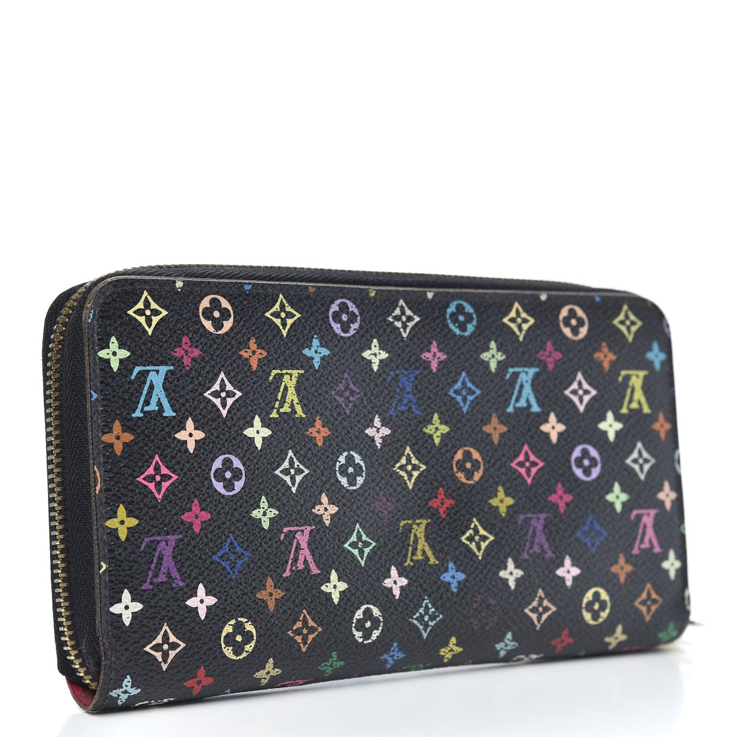 Monogram Multicolor Zippy Wallet Black Grenade