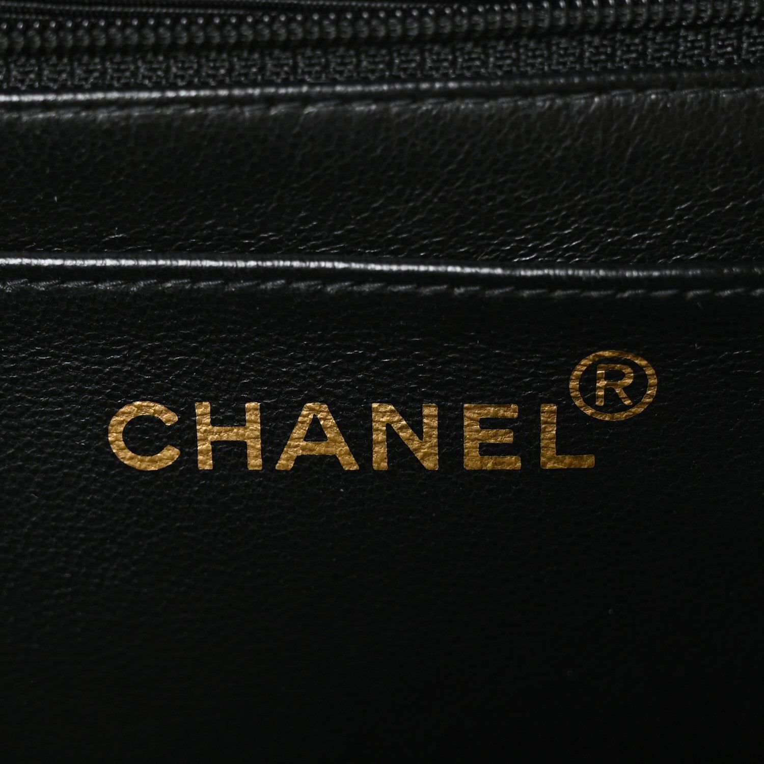 Chanel Caviar Quilted Jumbo Kelly Flap Black 8 of 10