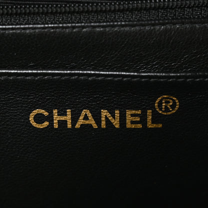 Chanel Caviar Quilted Jumbo Kelly Flap Black 8 of 10