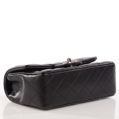 Chanel Caviar Quilted Mini Rectangular Flap Black 4 of 9