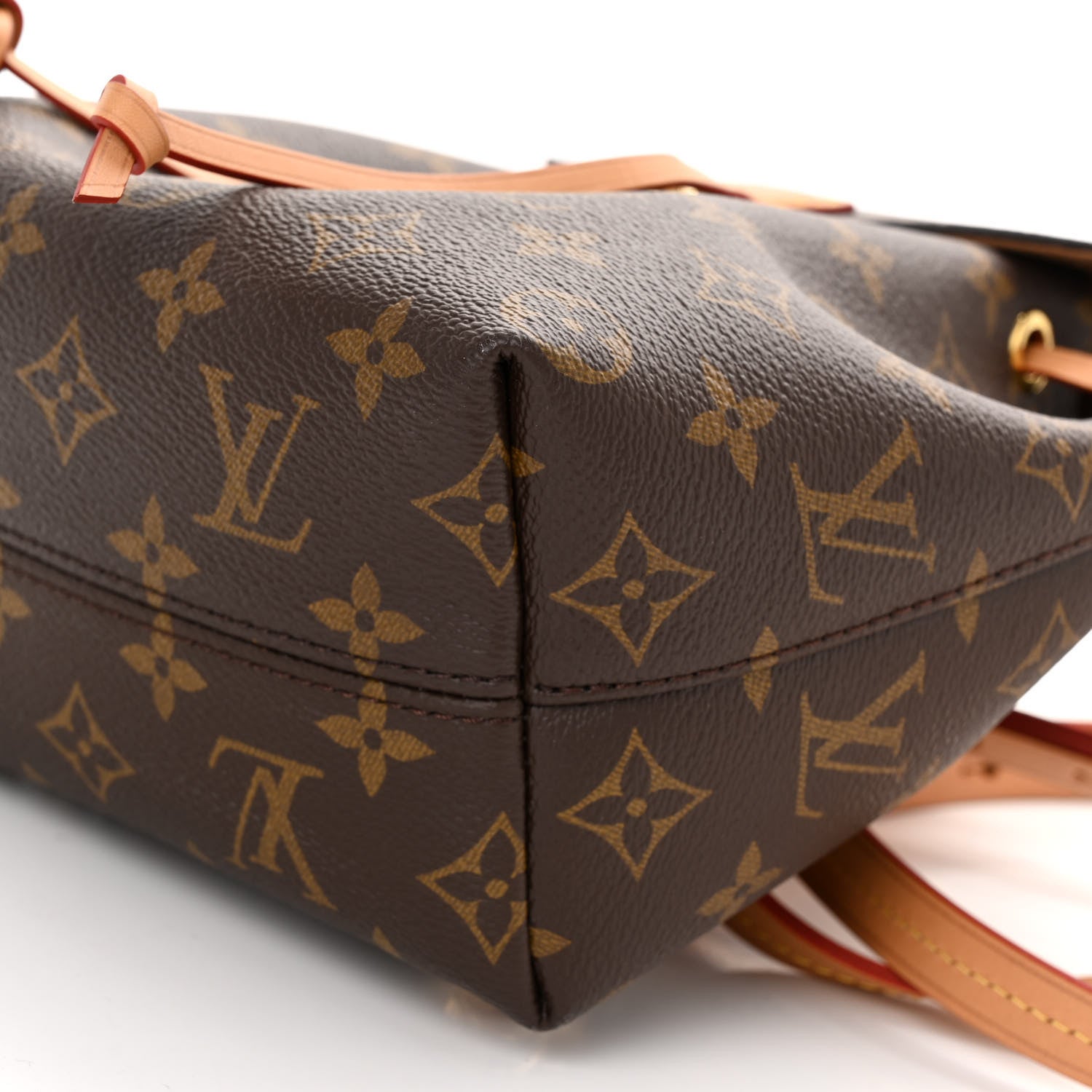 Louis Vuitton LOUIS VUITTON Monogram Montsouris BB Backpack Natural 10 of 10
