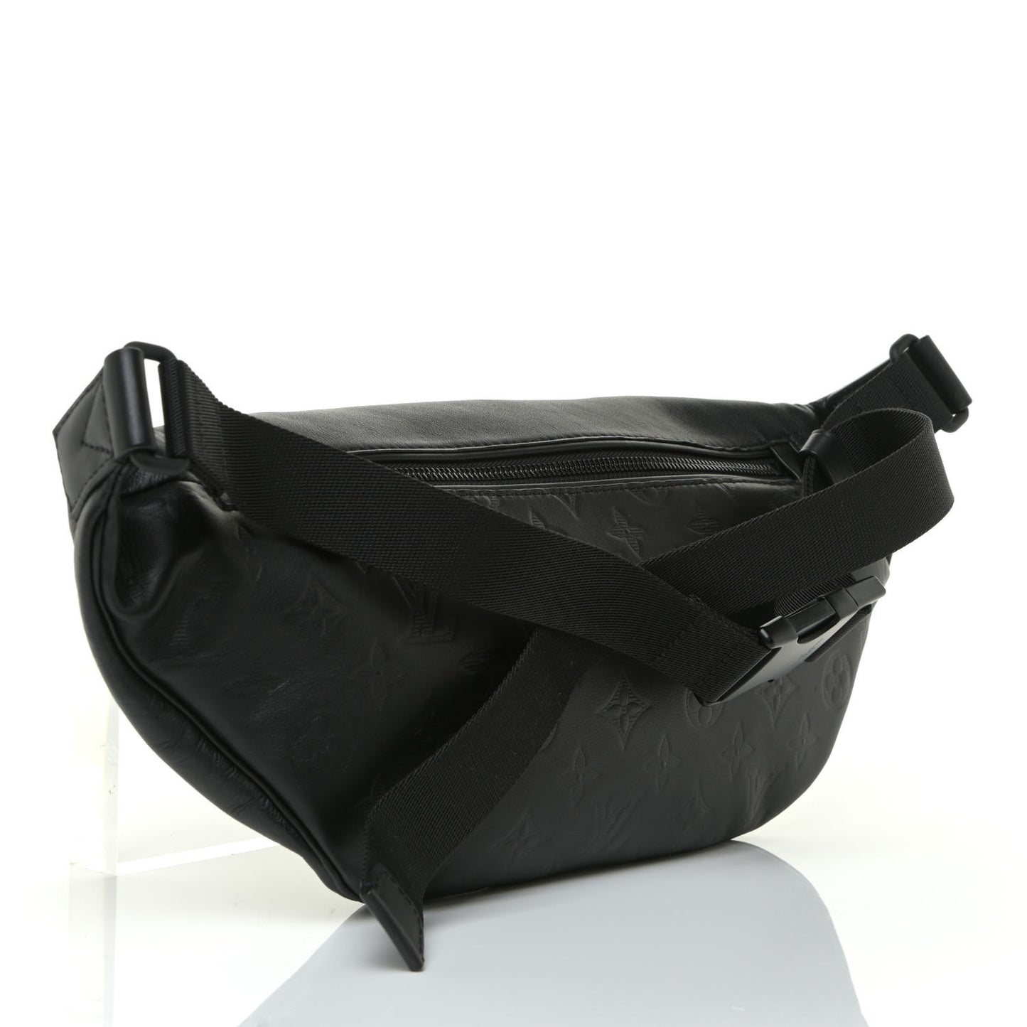 Calfskin Monogram Shadow Discovery Bumbag Black
