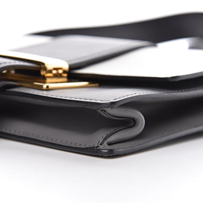 Prada City Calf Ribbon Bag Black Marmo Bianco 8 of 9