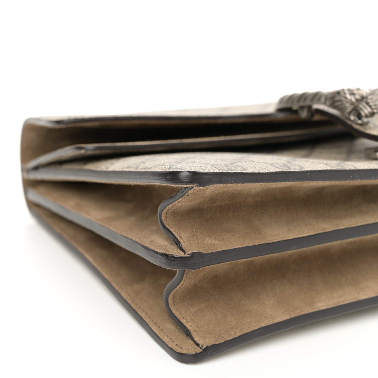 GG Supreme Monogram Medium Dionysus Shoulder Bag Taupe