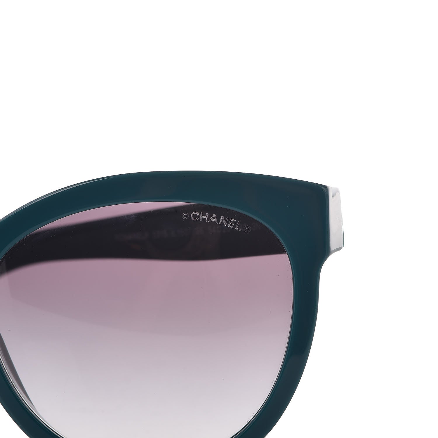 Chanel Pantos Signature CC Sunglasses 5315 Green 7 of 9