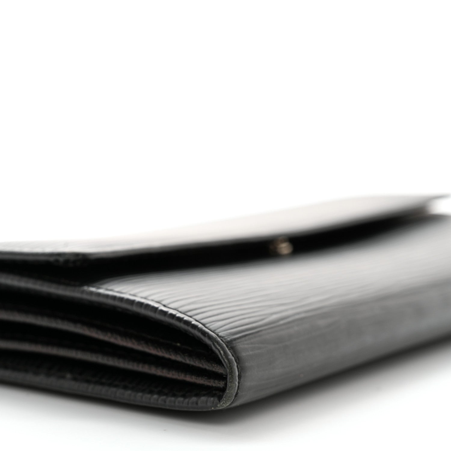 Louis Vuitton Epi Porte Tresor International Wallet Black 7 of 10