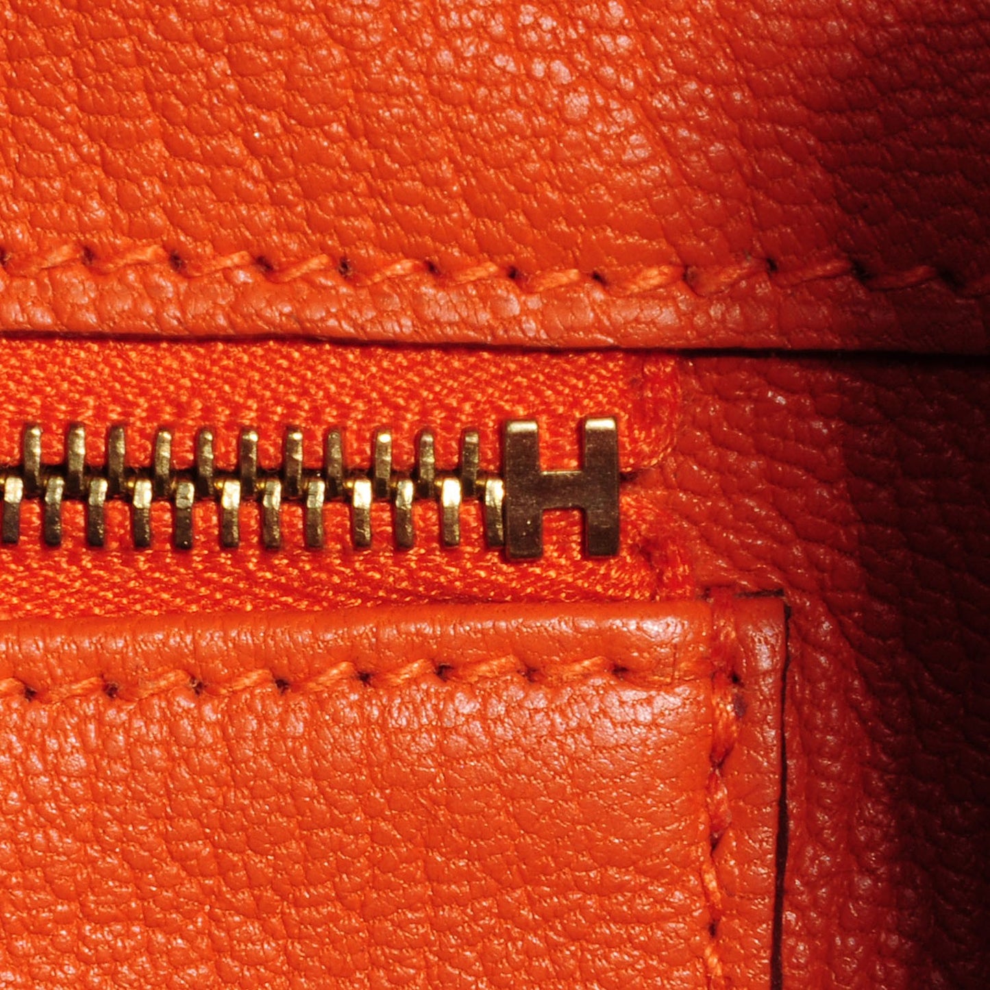 Togo Birkin 35 Orange