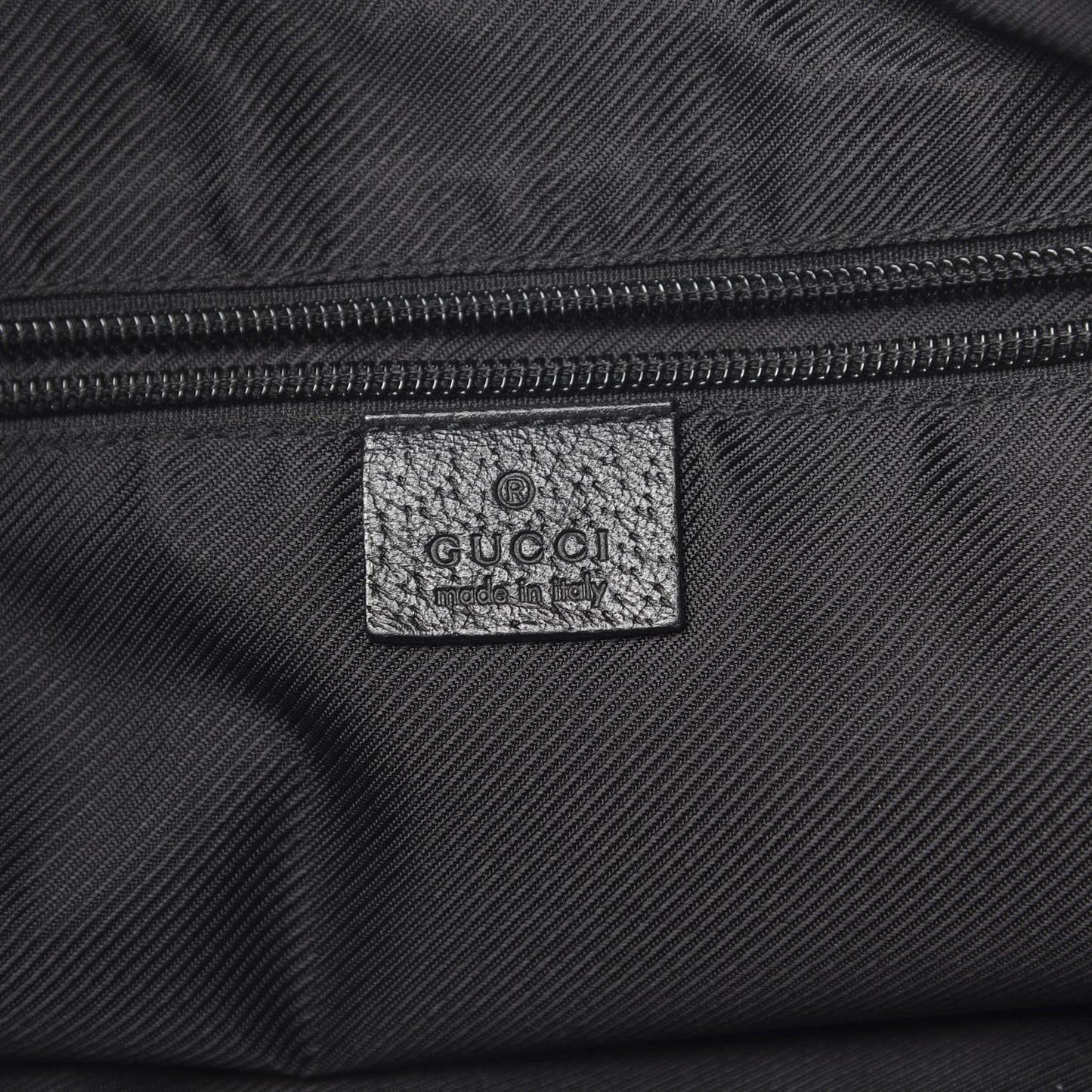 Nylon Monogram Large Web Handle Vertical Tote Black