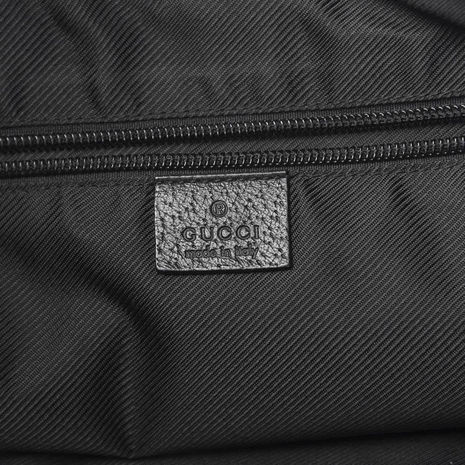 Gucci Nylon Monogram Large Web Handle Vertical Tote Black 7 of 12