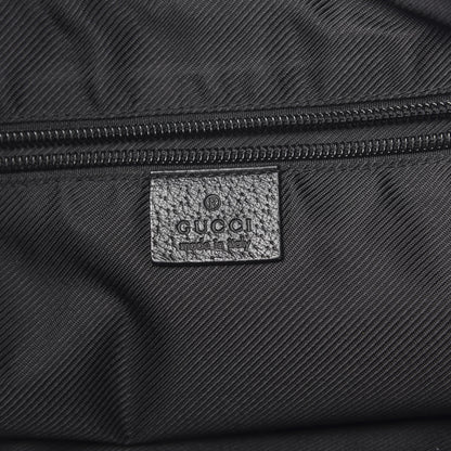 Gucci Nylon Monogram Large Web Handle Vertical Tote Black 7 of 12