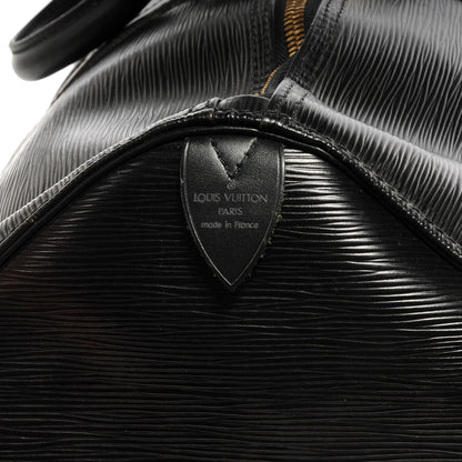 Louis Vuitton Epi Keepall 55 Black 5 of 7