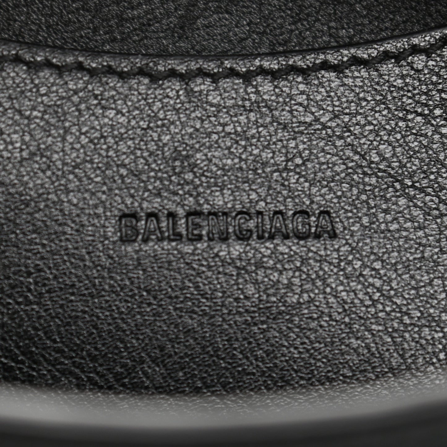 Cake Calfskin Tonal Hardware Mini Neo Classic City Black