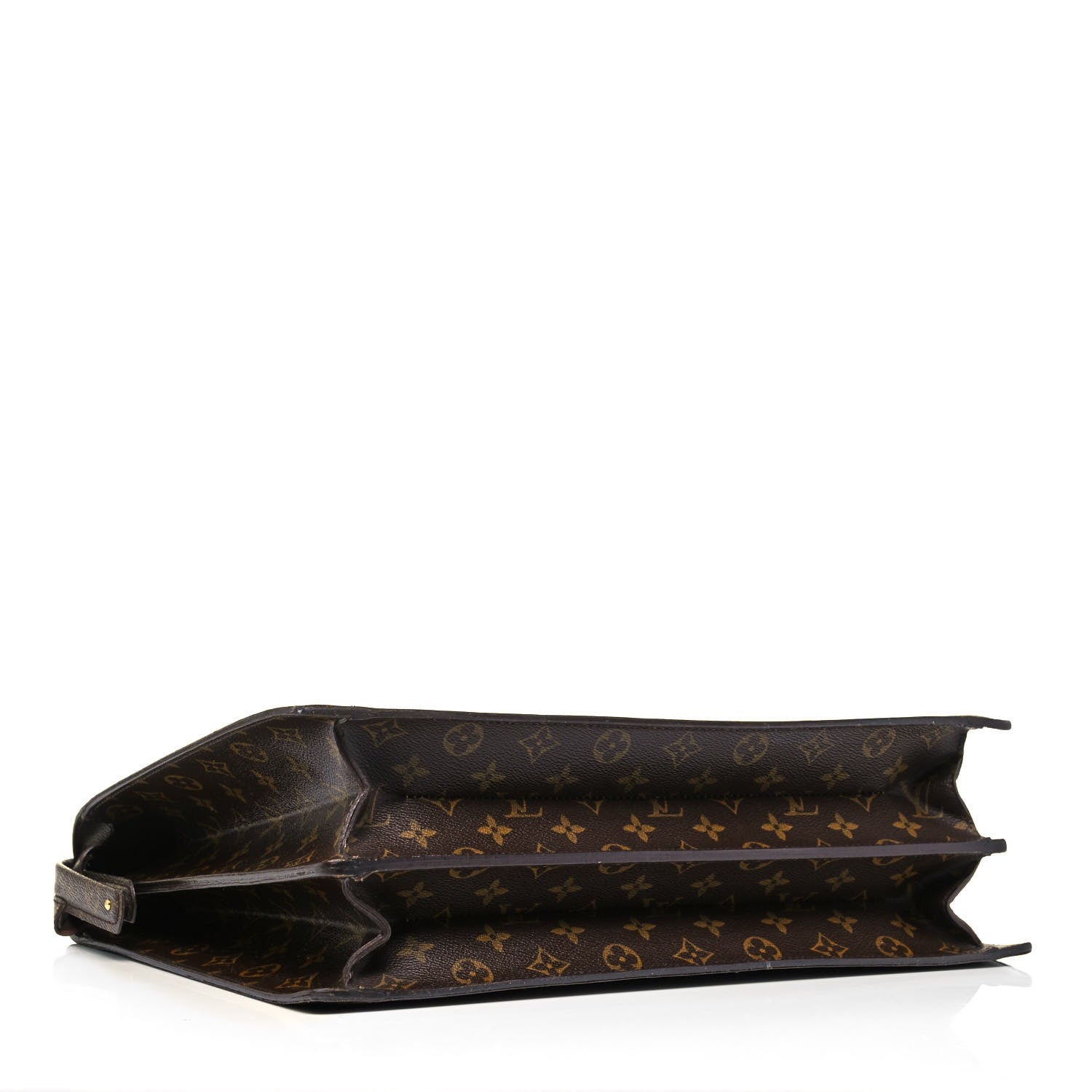 Louis Vuitton Monogram Serviette Fermoir NM Briefcase 3 of 12