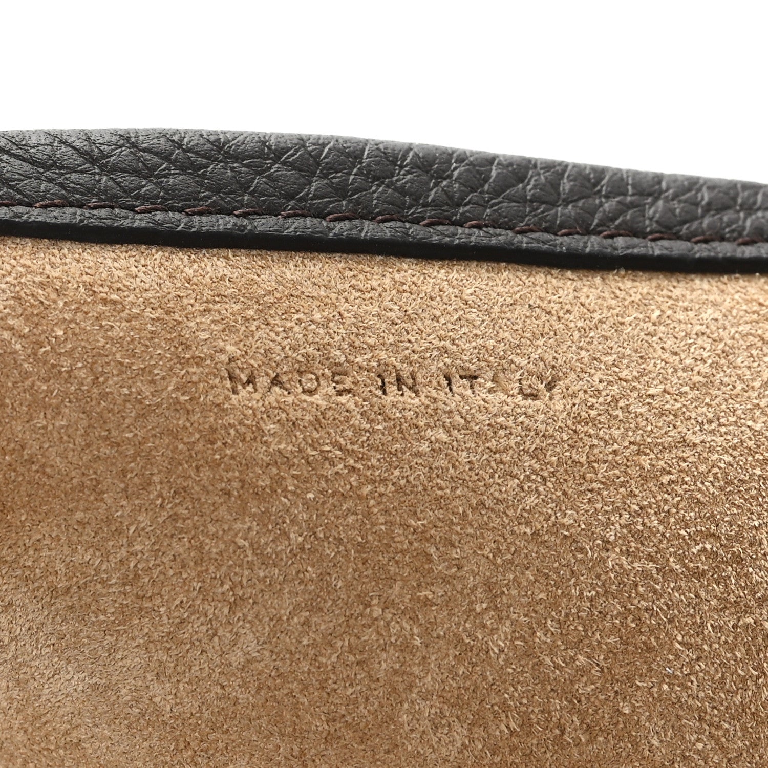 The Row Grained Calfskin Park Tote Three Acajou Deep Brown 7 of 10