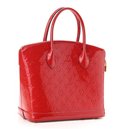 Louis Vuitton Vernis Lockit PM Cherry 3 of 10