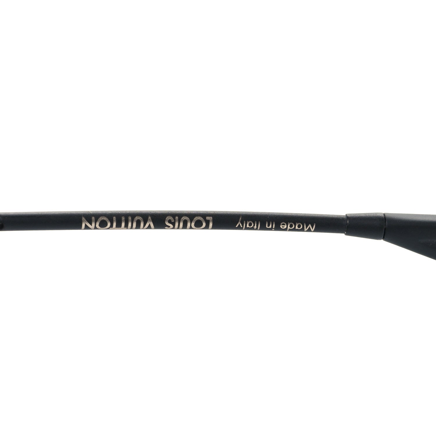 Louis Vuitton Metal Bohemian Vuittony Mask Sunglasses Z1227U Black 5 of 8