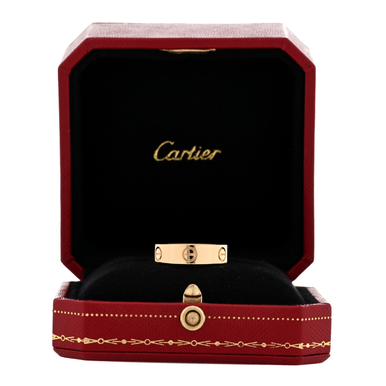 Cartier 18K Yellow Gold 5.5mm LOVE Ring 56 7.75 5 of 5
