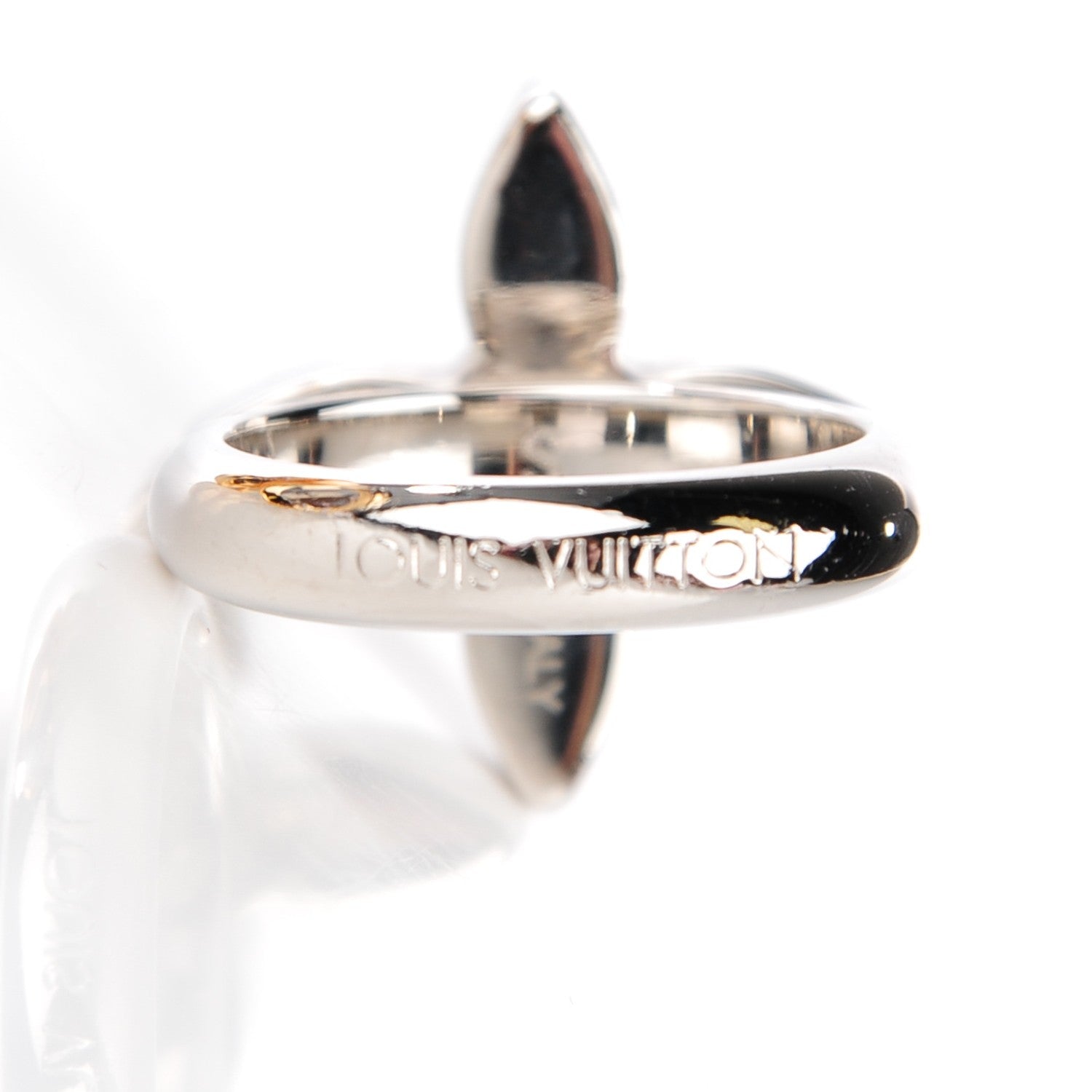 Louis Vuitton Crystal Love Letters Timeless Ring Set S 5.5 7 of 11