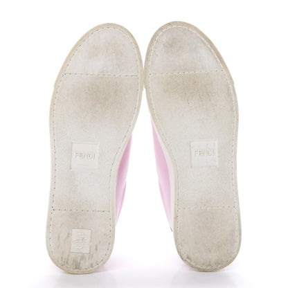 Fendi Vitello Lurex Rockoclick Slip On Sneakers 37 Lavanda 6 of 11