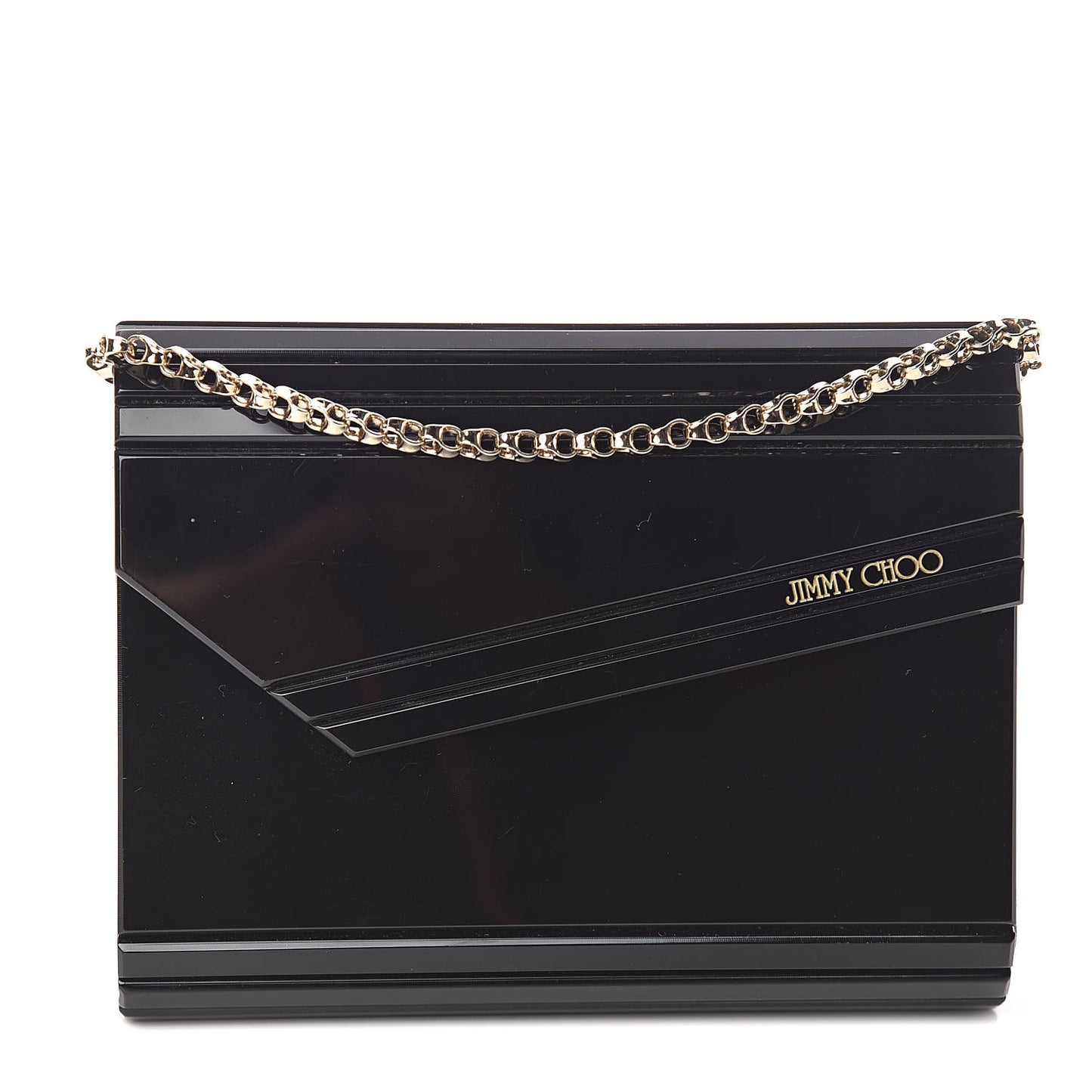 Acrylic Candy Clutch Black