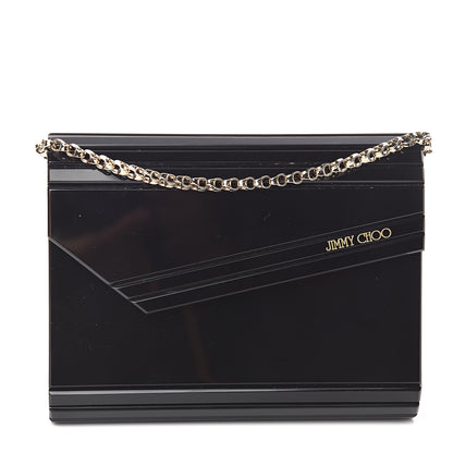 Jimmy Choo Acrylic Candy Clutch Black 1 of 8