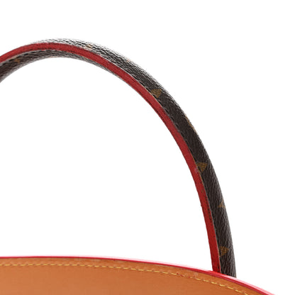 Louis Vuitton Monogram Calf Hair Spikes Iconoclasts Christian Louboutin Tote Red 14 of 15