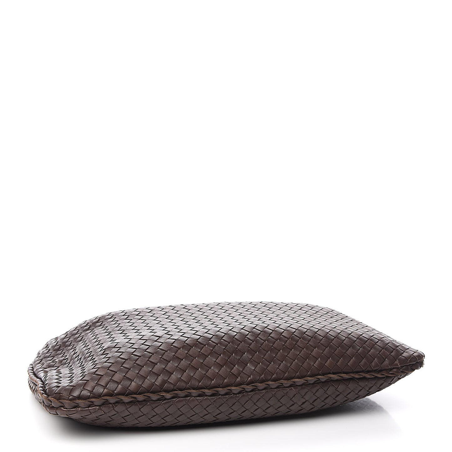 Nappa Intrecciato Large Veneta Hobo Ebano