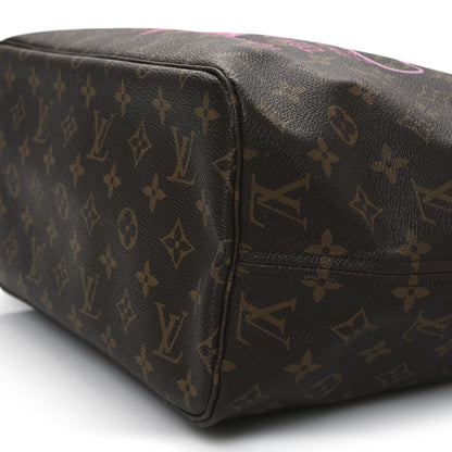 Louis Vuitton Monogram Hawaii V Neverfull MM Hot Pink 20 of 21