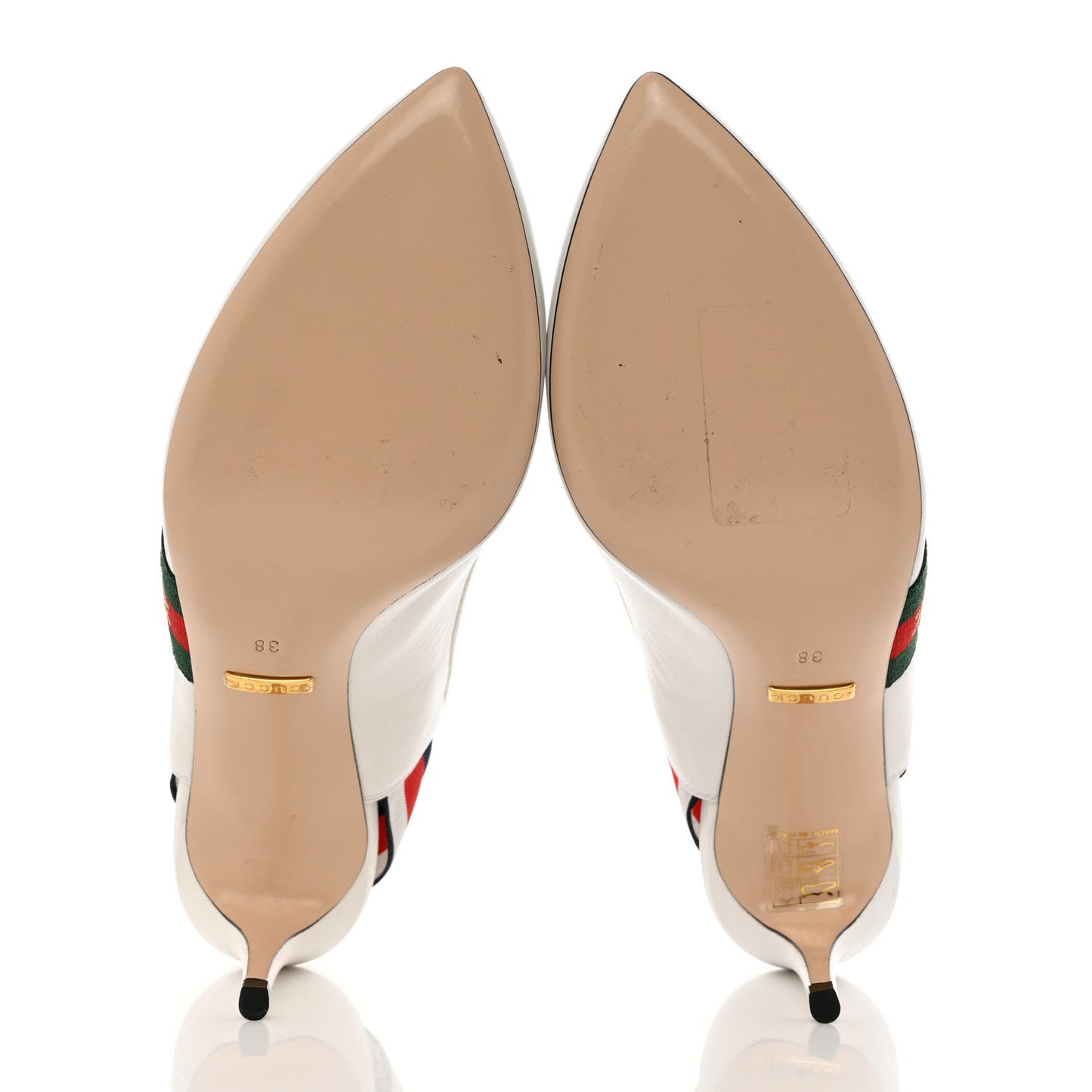 Malaga Kid Web Sylvie Mid Heel Slingback Pumps 38 White