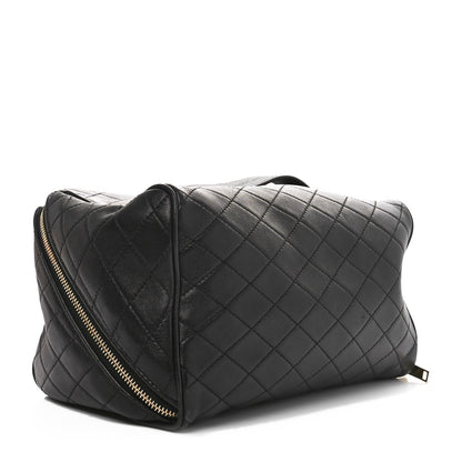 Saint Laurent Lambskin Quilted Gaby Vanity Case Black 3 of 10