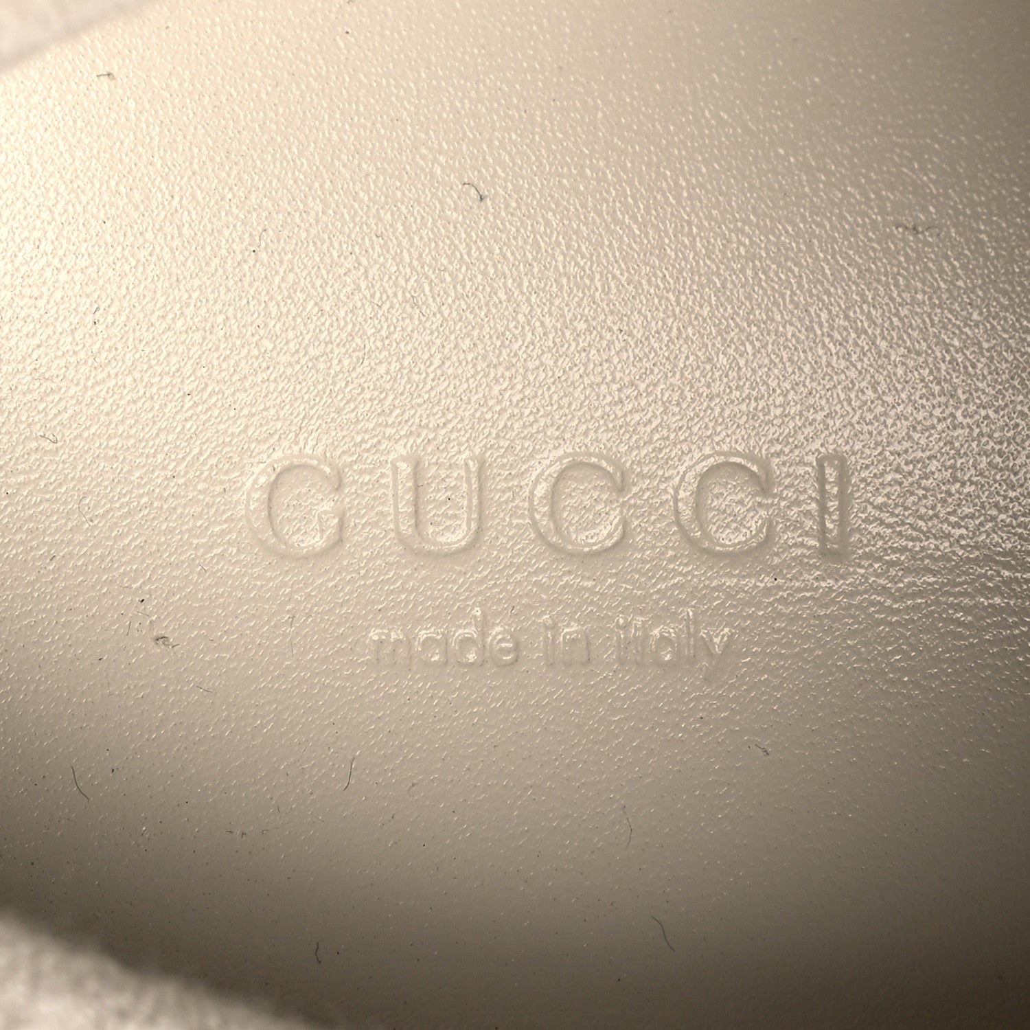 Gucci Calfskin Lame GG Monogram Web Womens Screener Sneakers 36 Blue Silver Dusty Milk Shine Purple 8 of 11
