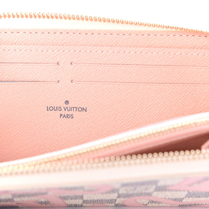 Louis Vuitton Damier Azur Tahitienne Clemence Wallet 6 of 9
