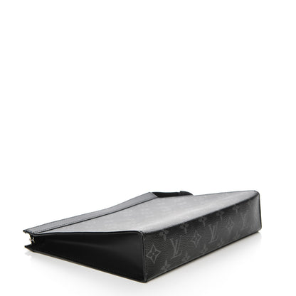 Louis Vuitton Monogram Eclipse Pochette Voyage MM 4 of 8